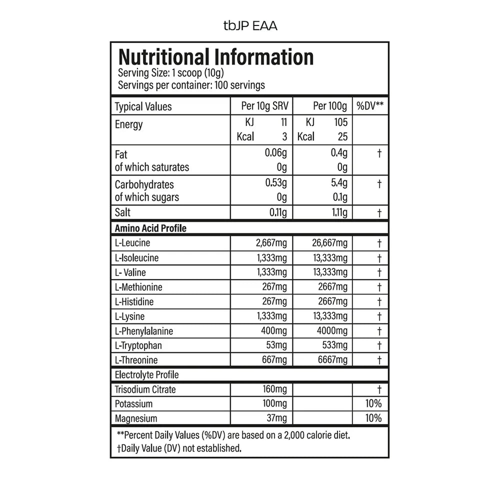 Trained By JP EAA(+hydration) 1000g