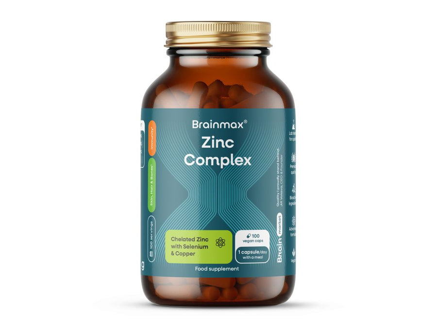 BrainMax Zinc Complex 100 kapslí