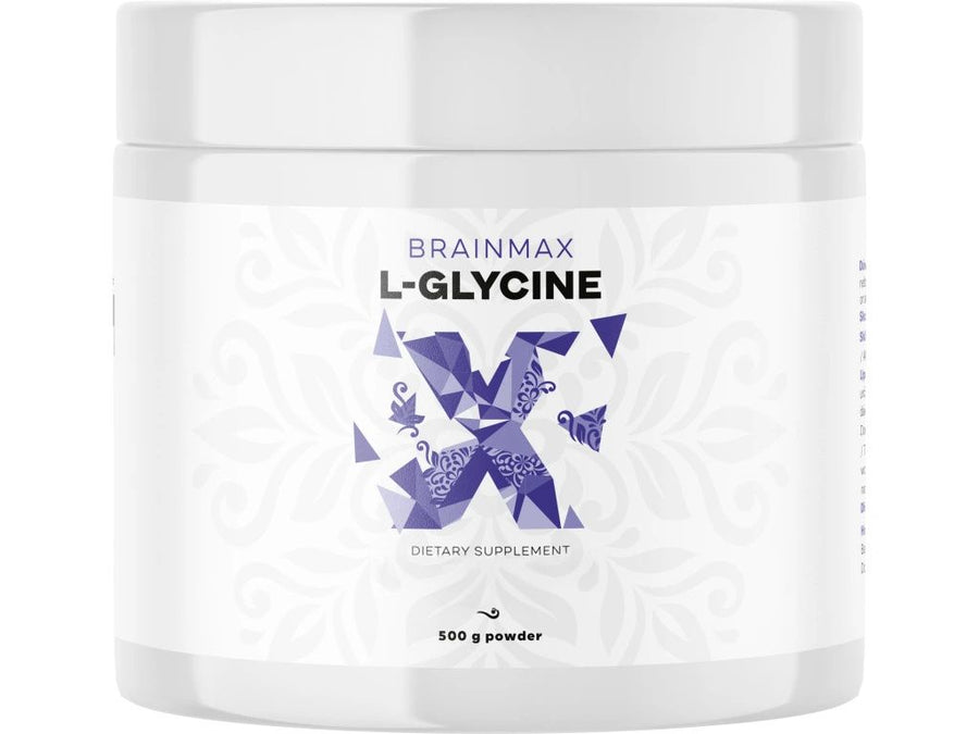 BrainMax Glycine L-Glycin prášek 500 g