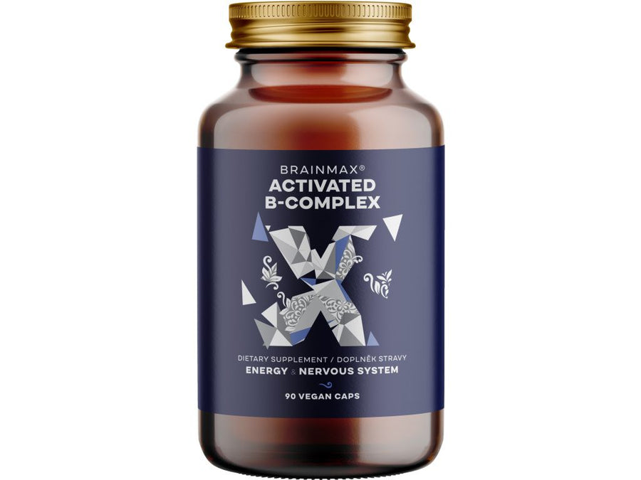 BrainMax Activated B-Complex 90 kapslí