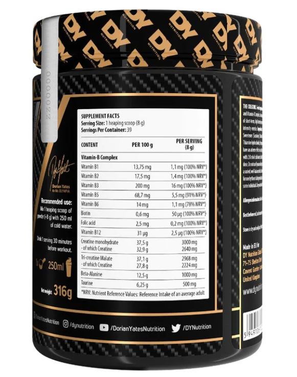 DY Nutrition The Creatine Strawberry