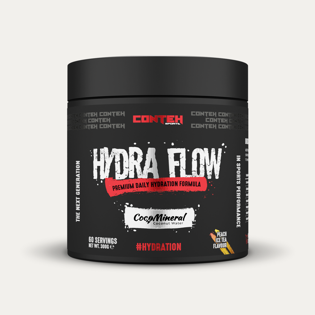 Conteh Sports Hydra Flow Peach Ice Tea