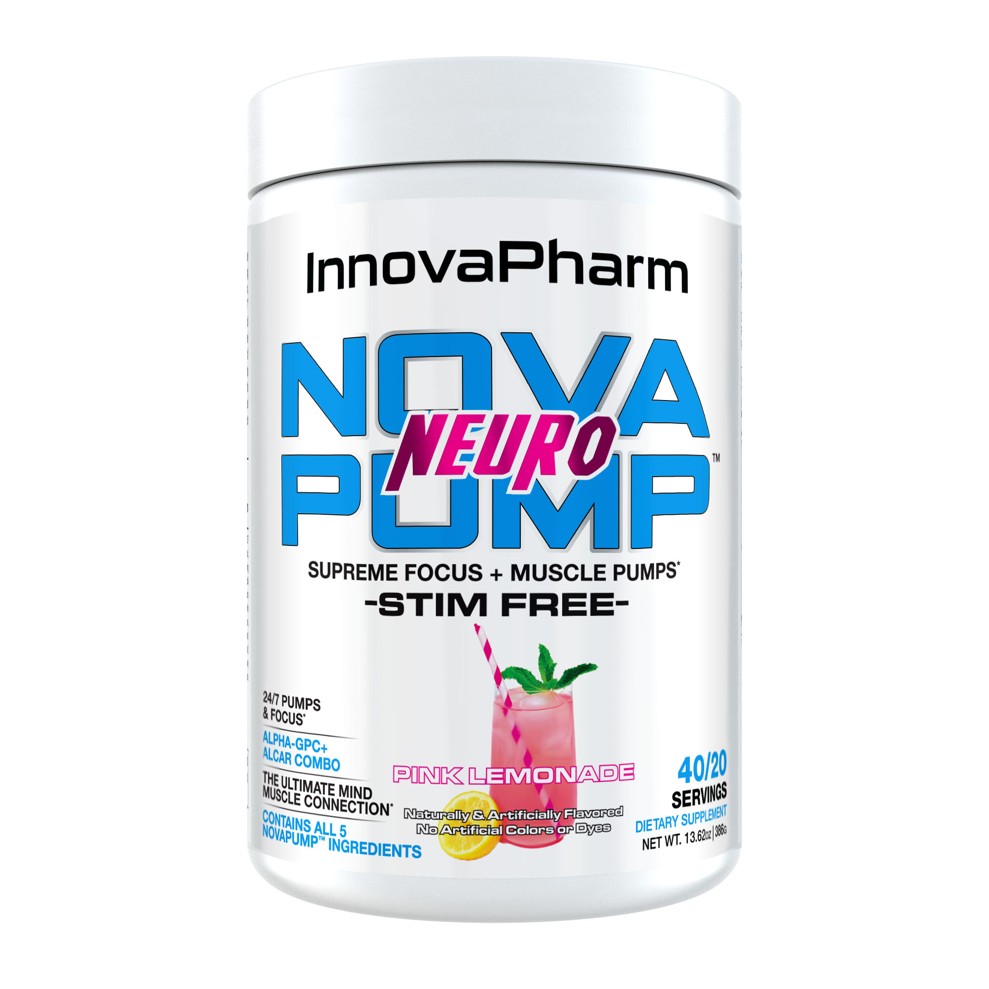 Innovapharm NovaPump Neuro PINK LEMONADE