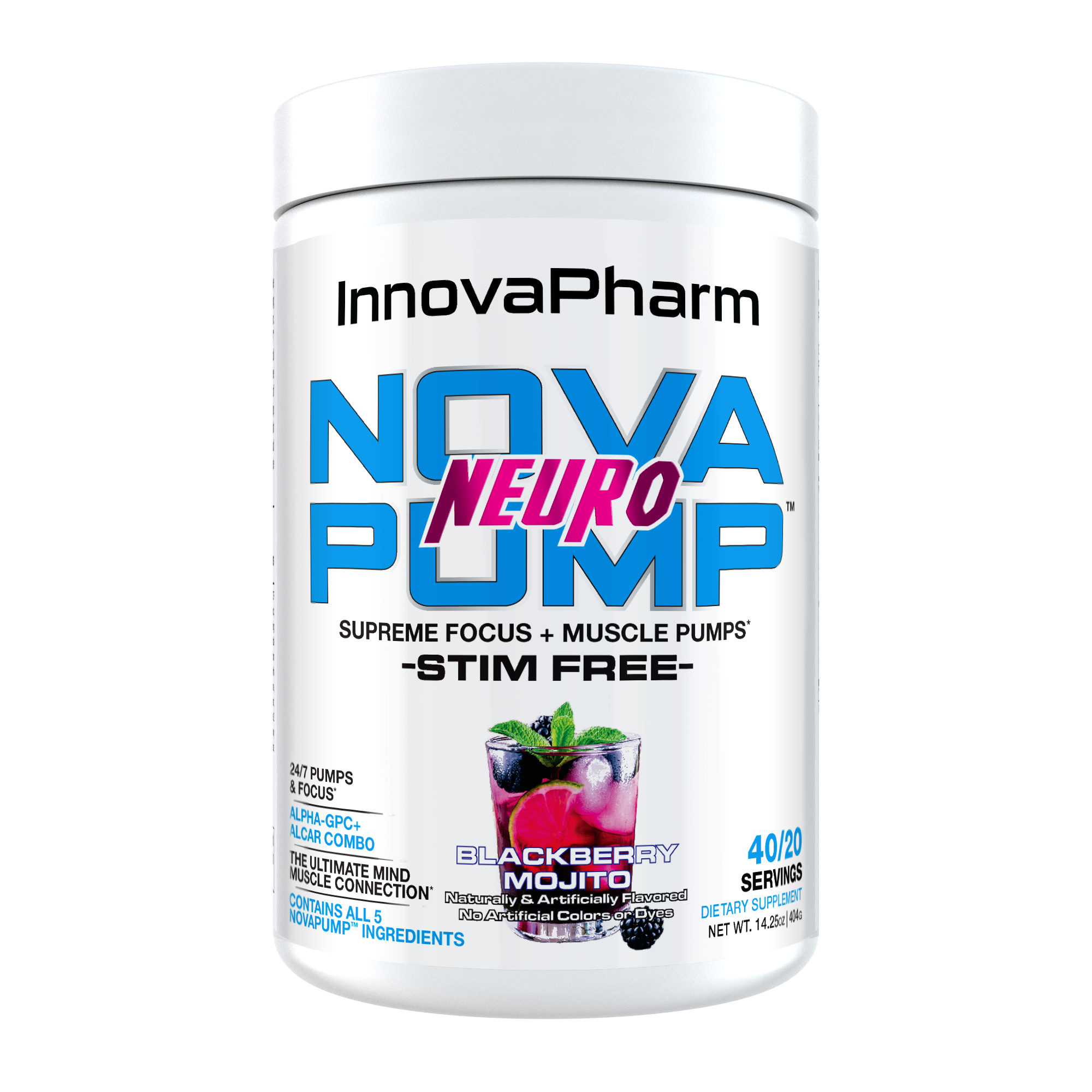 Innovapharm NovaPump Neuro BLACKBERRY MOJITO
