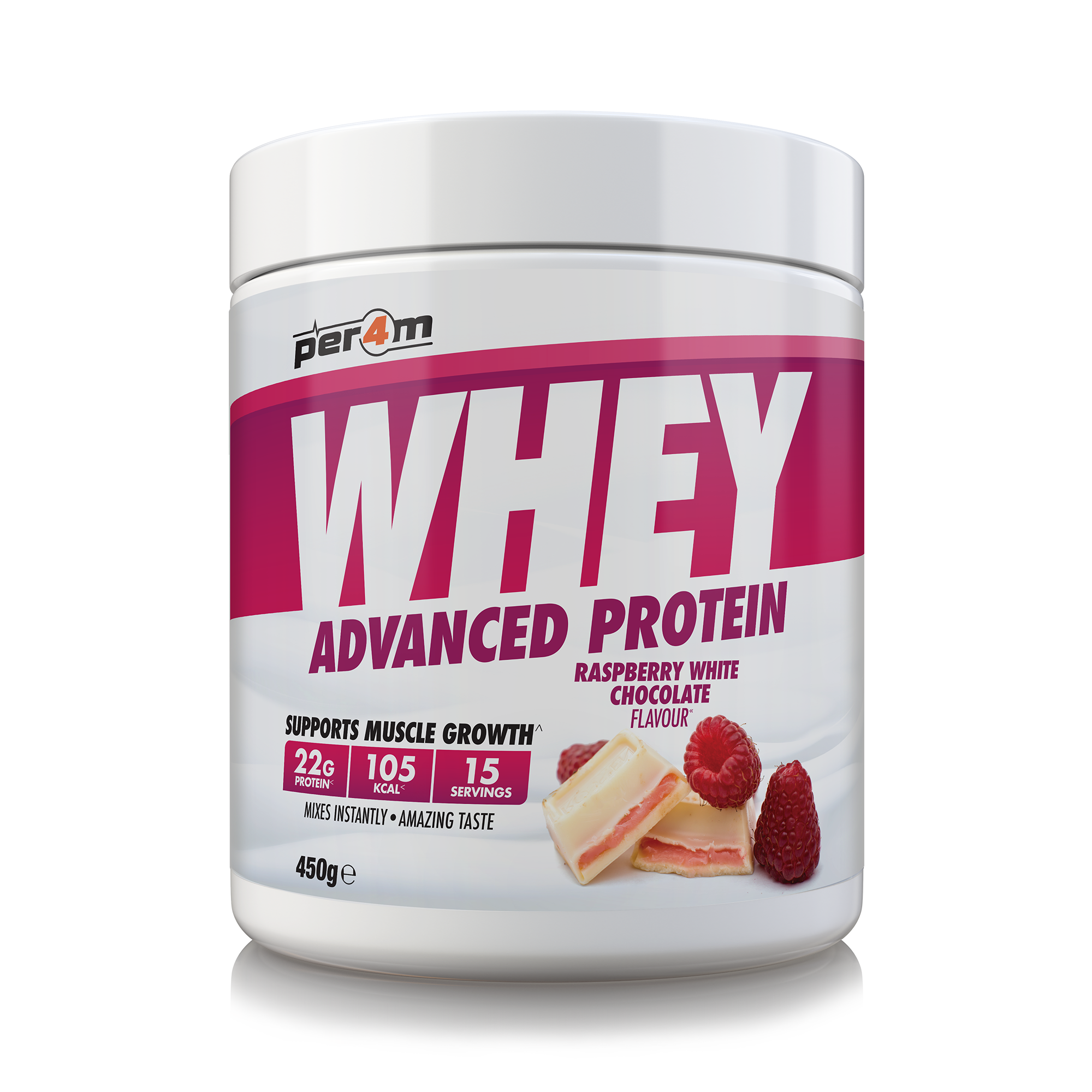 Raspberry White Chocolate 450 g