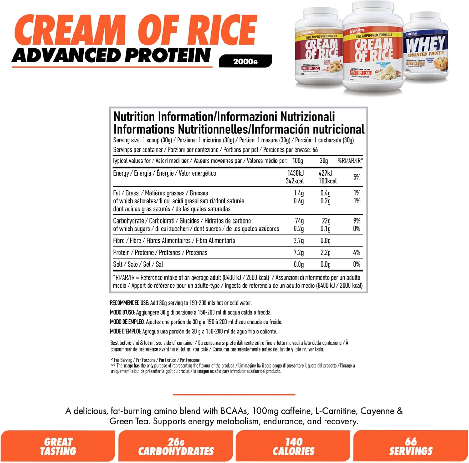 Per4m Cream Of Rice