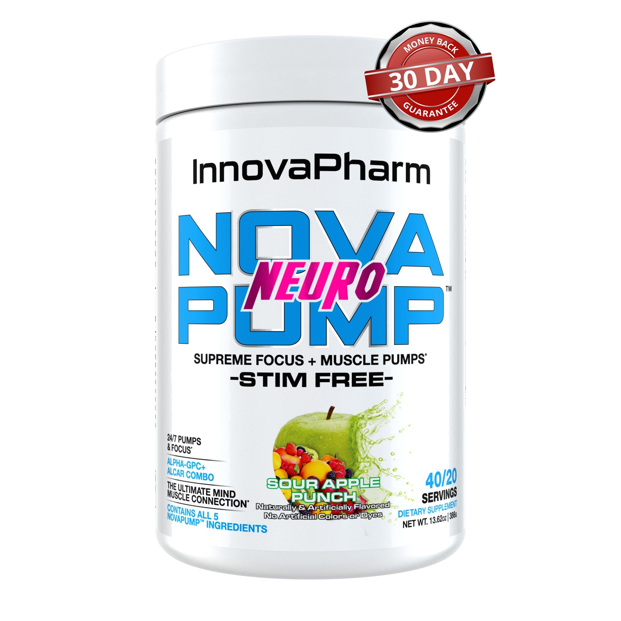 Innovapharm NovaPump Neuro SOUR APPLE PUNCH